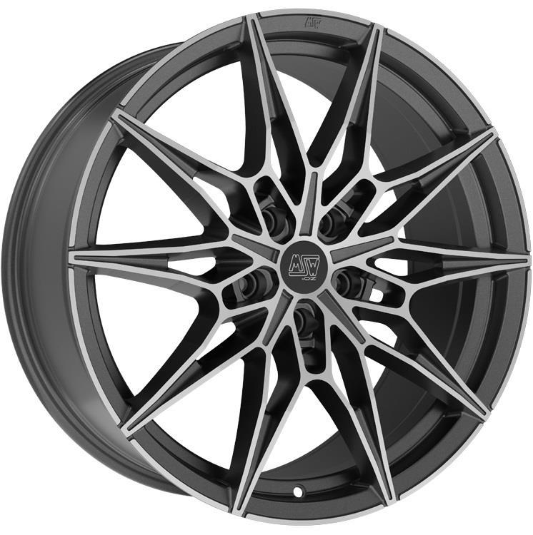 MSW 75 Matt Gun Metal Full Polished (Mgmfp) 8,5x20 5x112 ET35 CB73,1 60° 890 kg W1944650226