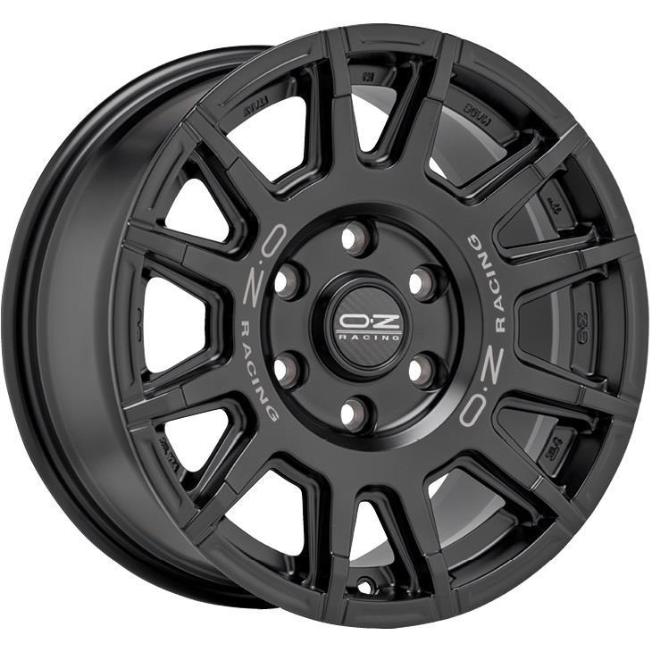 OZ Racing Rally Legend Matt Black + Dark Lettering 8x17 6x120 ET35 CB74,5 60° 1250 kg W01E00101CAI