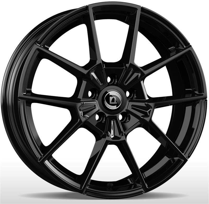 Diewe Neve Glossy Black 7,5x18 5x108 ET44 CB65.1 Flat 835 kg NEV175184412831DI