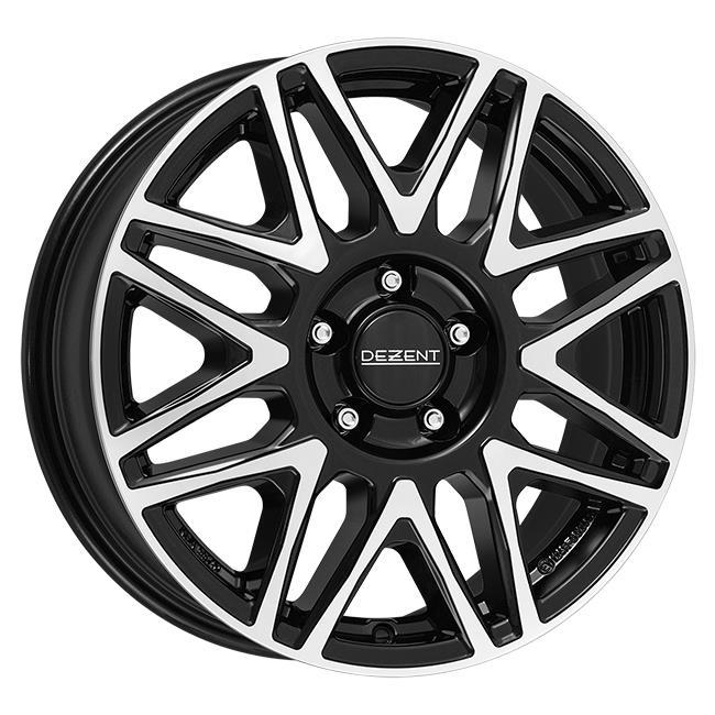 Dezent KH dark Black/polished 7x17 5x130 ET59 CB78,1 60° 1400 kg TKHYLBP59