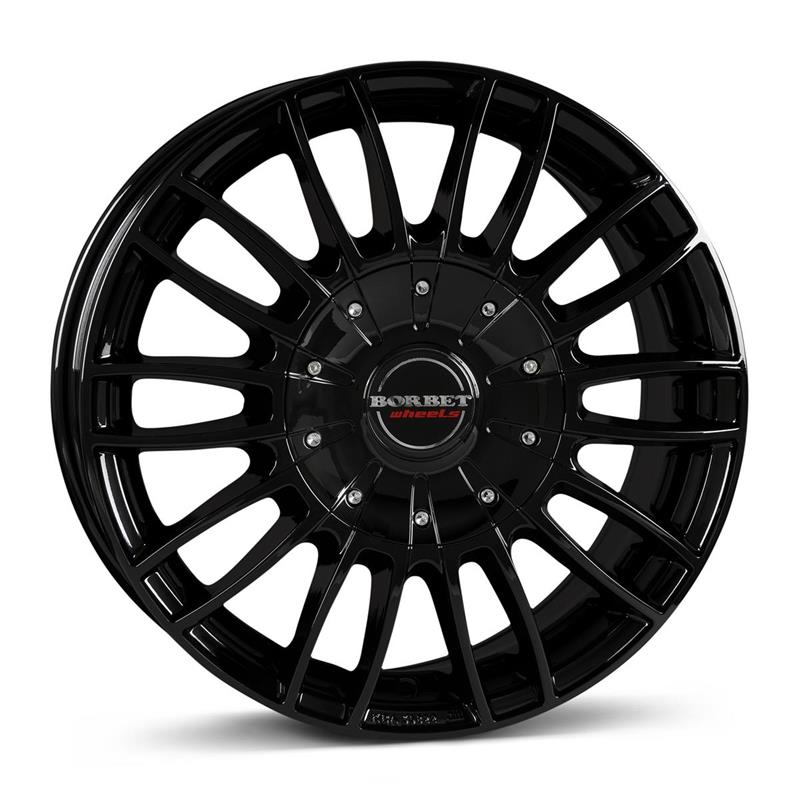 Borbet CW3 black glossy 9x20 6x120 ET51 CB74,5 60° 1100 kg 222770