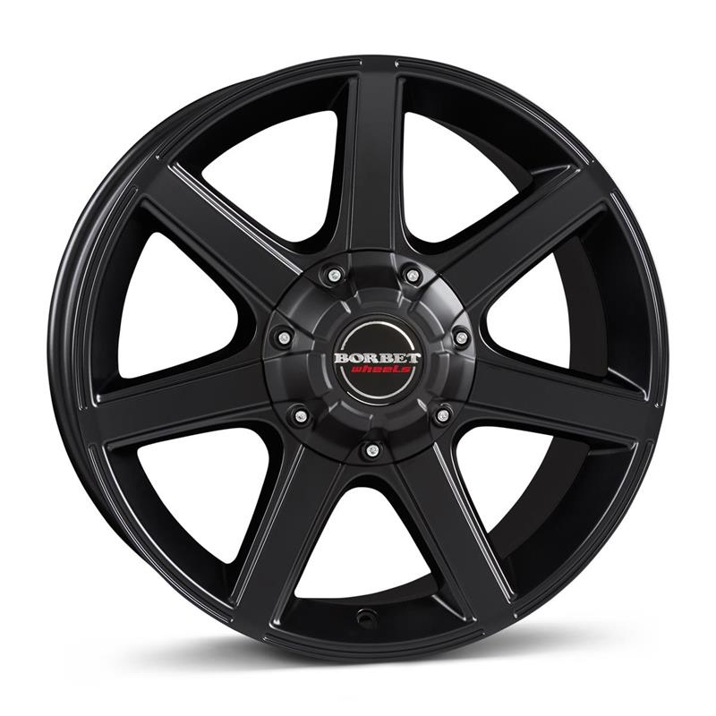 Borbet CWE Black matt 8x17 6x139.7 ET10 CB106,1 60° 1050 kg 496012