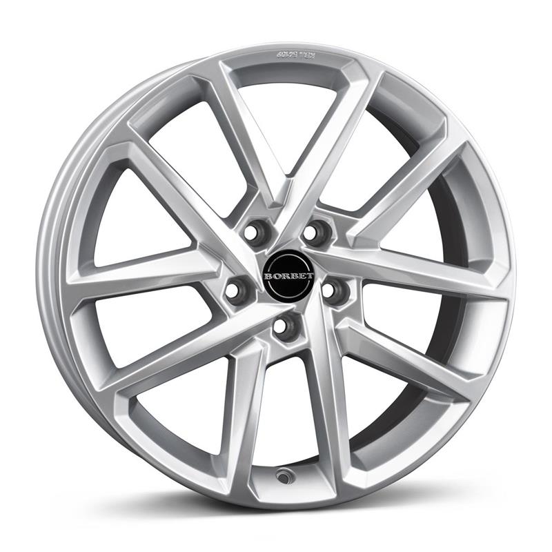 Borbet N Crystal Silver 7,5x17 5x108 ET42 CB72.5 60° 750 kg 498319