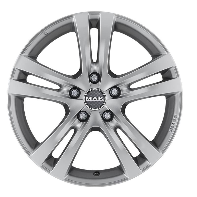 MAK Zenith Hyper Silver 8x17 5x108 ET45 CB72.0 60° 705 kg F8070ZHHS45GG3