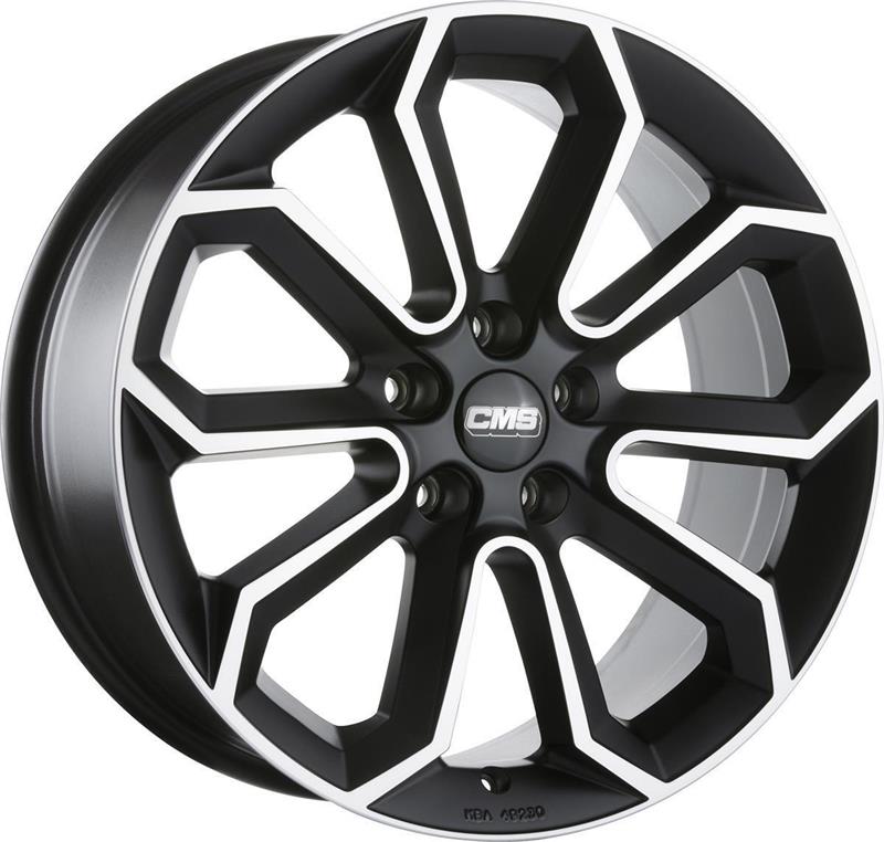 CMS C20 Diamond Black Matt 8x18 5x112 ET35 CB66,6 R13 715 kg C20 808 35 91S DMB