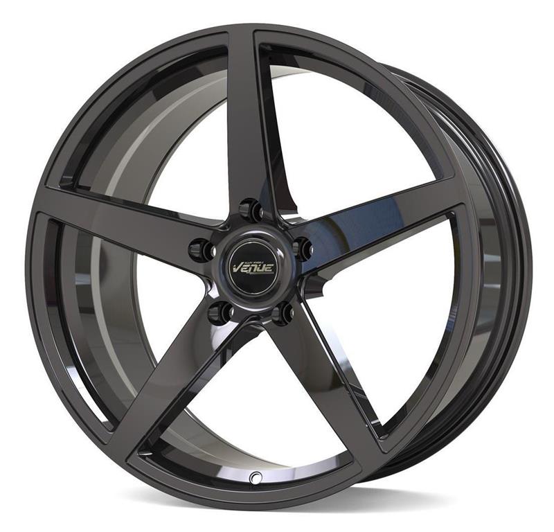 Venue Evo5 Gloss Black 8,5x19 5x112 ET35 CB66.6 60° 900 kg VEVO1985511235666GB