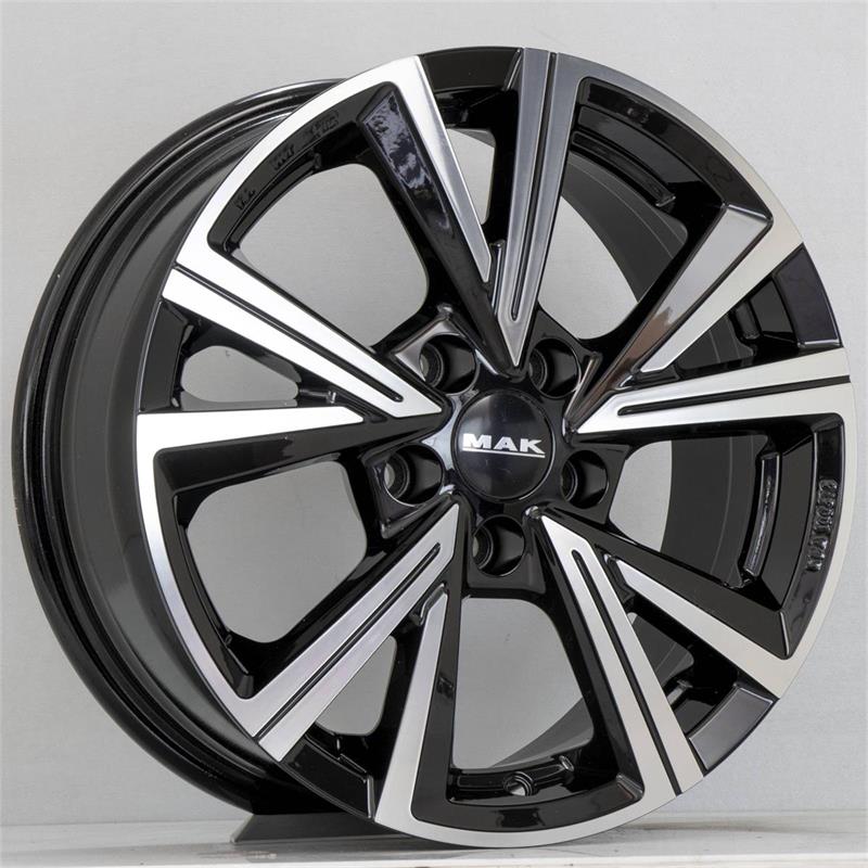 MAK Qvarz Black Mirror 7,5x18 5x112 ET42 CB76,0 60° 810 kg F7580QZBM42VK