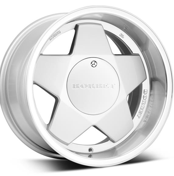 Borbet A Silver Polished 7,5x16 5x100 ET20 CB64.0 60° 470 kg 22058