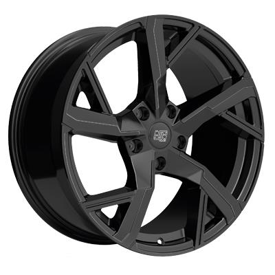 MSW 54 Gloss Black 10x20 5x130 ET39,1 CB66,6 R14 950 kg W19491002TC5