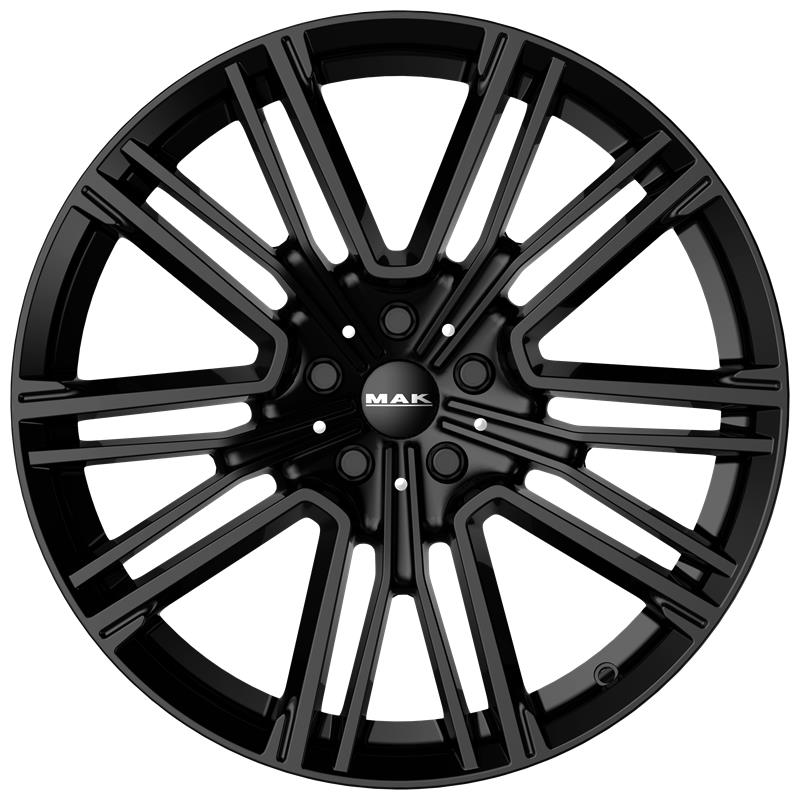 MAK Kult-D Gloss Black 10x20 5x132 ET27 CB66,6 60° 900 kg F1020KPGB27MS5