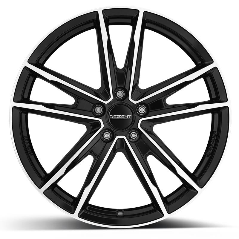 Dezent KF dark Black/polished 7,5x18 5x114.3 ET40 CB66,1 60° 725 kg TKFF0BP40NE