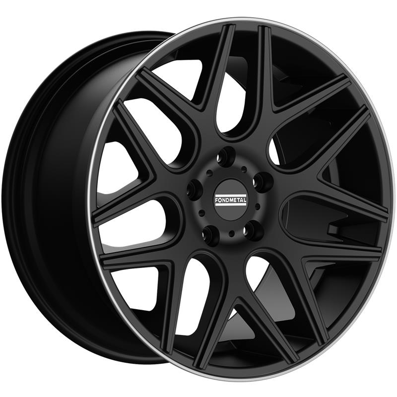 Fondmetal Moros Black Machined 8,5x20 5x111 ET30 STCMS-8520305EFS-NA4