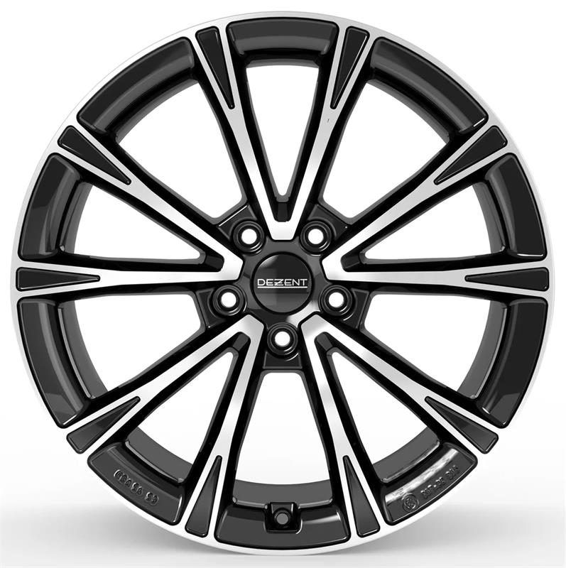 Dezent AR dark Black/polished 8x19 5x108 ET45 CB63,4 60° 810 kg TAR9KHBP45E