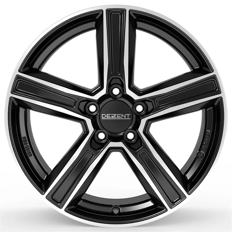 Dezent KG dark Black/polished 6,5x18 5x114.3 ET32 CB66,1 60° 780 kg TKGR0BP32E