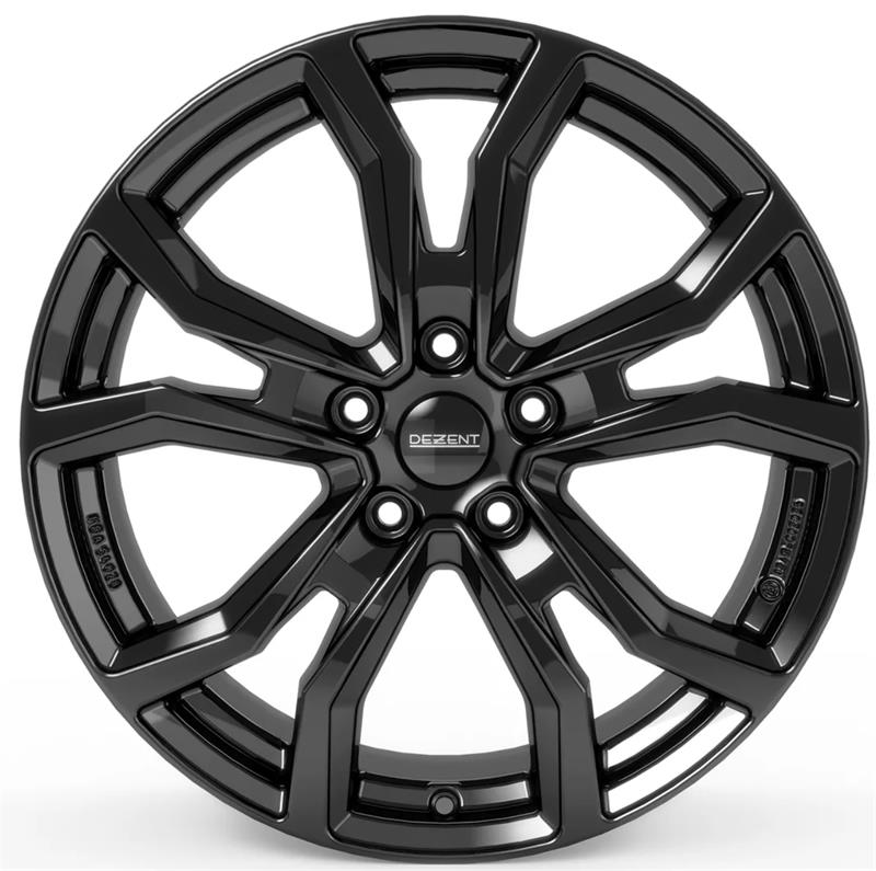 Dezent TV Black 7x18 5x114.3 ET45 CB67,1 60° 755 kg TTV10BA45E
