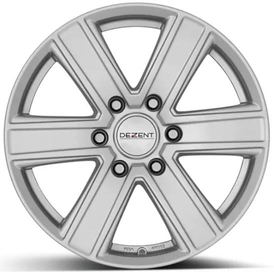 Dezent TJ Silver 8x18 6x139.7 ET25 CB106,1 Flat 1017 kg PINTTJGDSA25