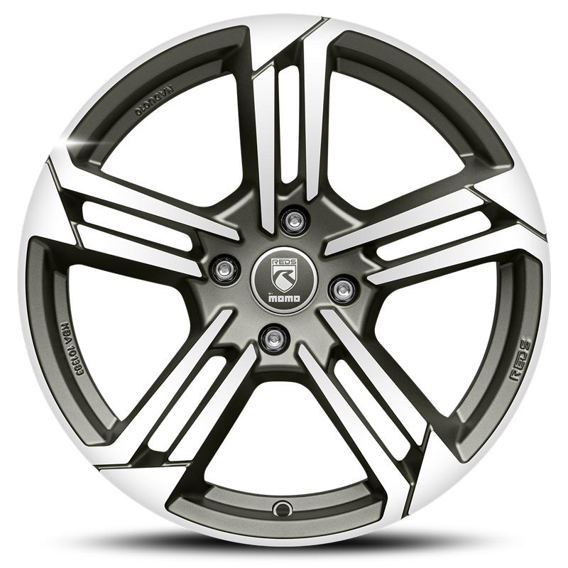 Reds Twist Graphite Matt Polished 4H 7x17 4x108 ET32 CB72,3 60° 615 kg WTWD70732408E