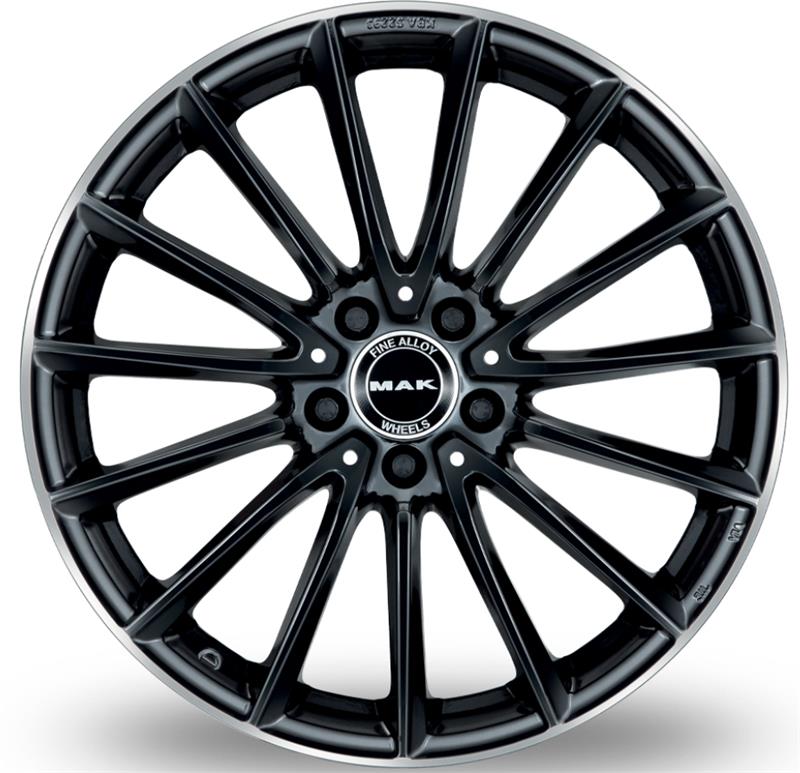 MAK Komet Gloss Black Mirror Ring 9x20 5x112 ET41 CB66,6 R14 1050 kg F9020KMGL41WS2Y