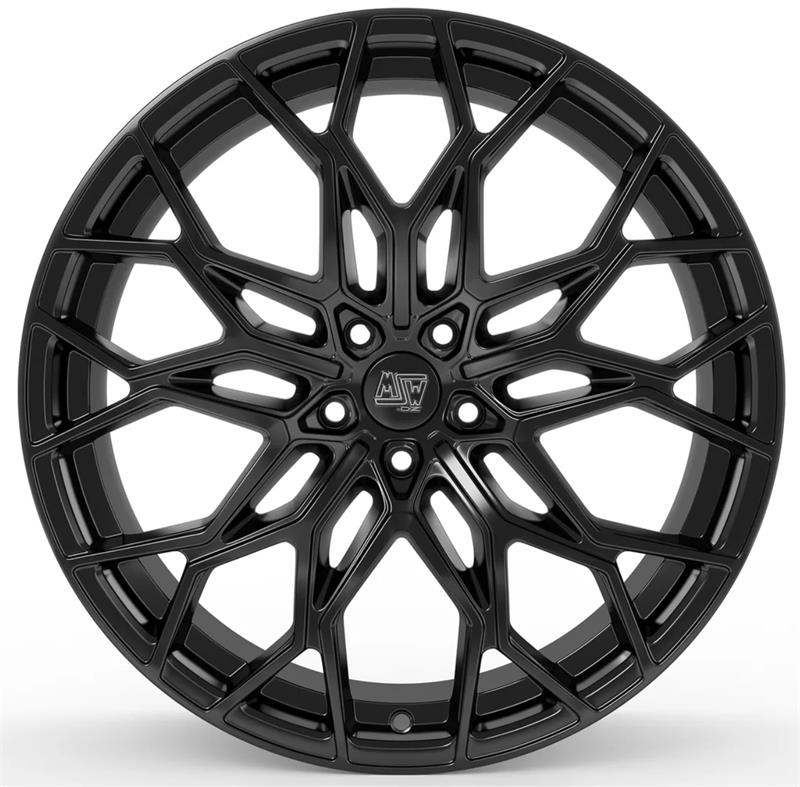 MSW 51 Gloss Black 11,5x22 5x130 ET14 CB71,6 60° 1050 kg W19443005C5