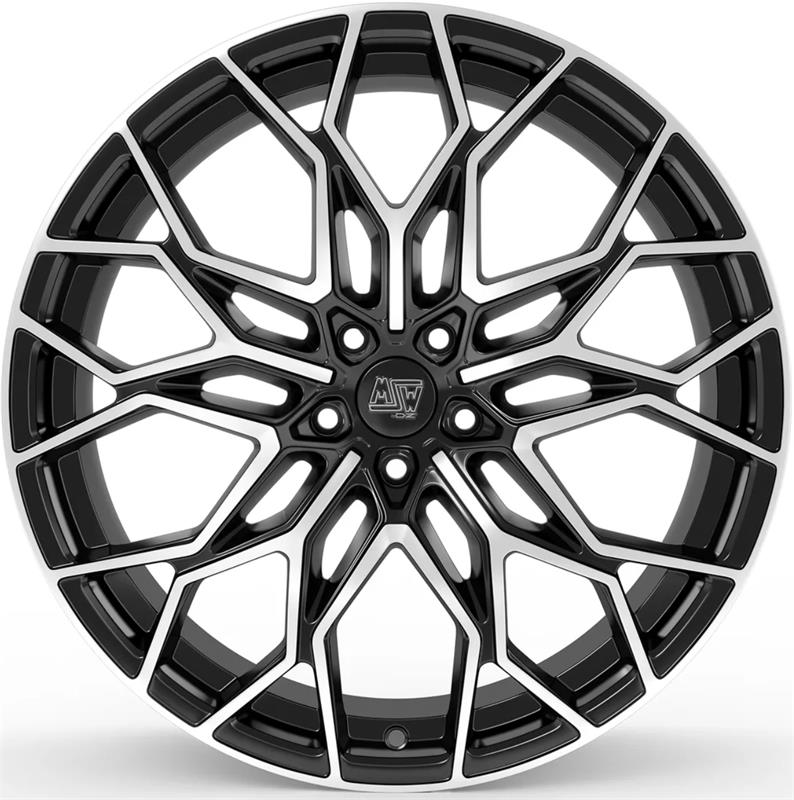 MSW 51 Gloss Black Full Polished 9,5x22 5x120 ET42 CB72,6 60° 1020 kg W1943800556