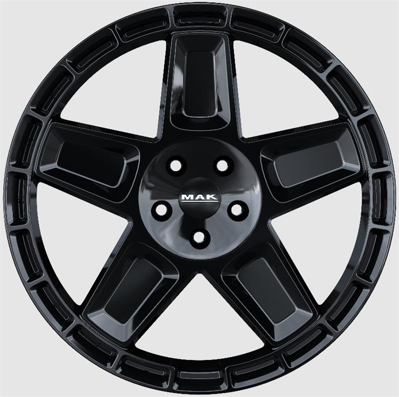 MAK Trek Gloss Black 9x20 6x139.7 ET19 CB78,1 60° 1050 kg F9020TKGB19VX2