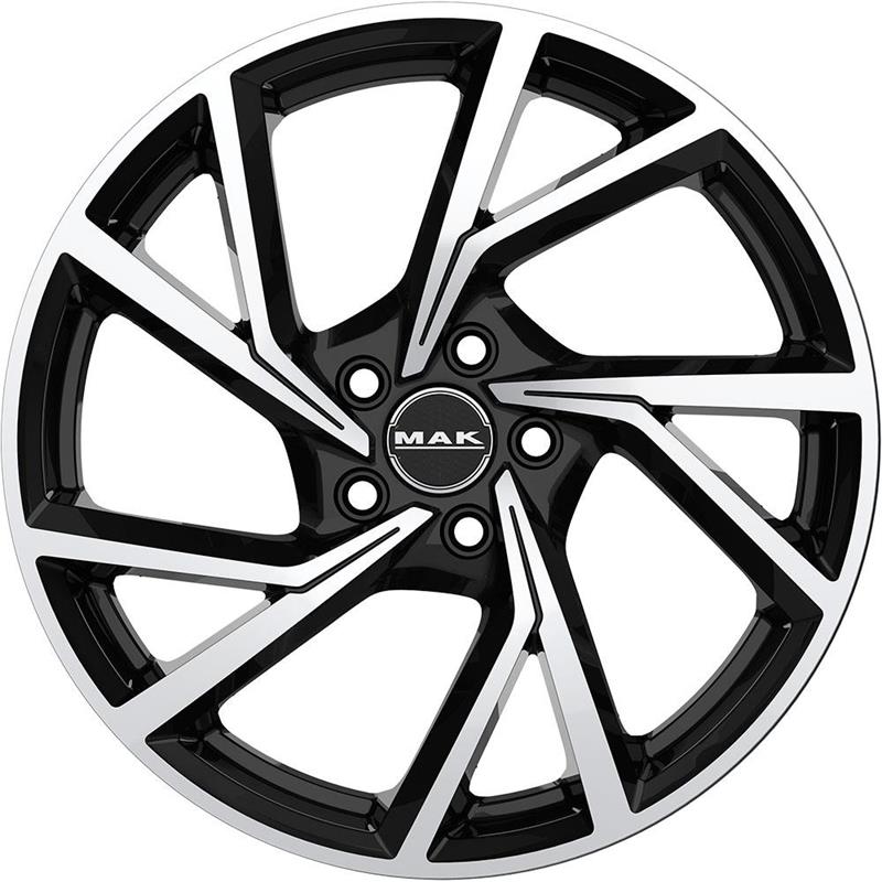 MAK Kassel Black Mirror 8x19 5x112 ET40 CB57,1 R13 820 kg F8090KABM40VW1X