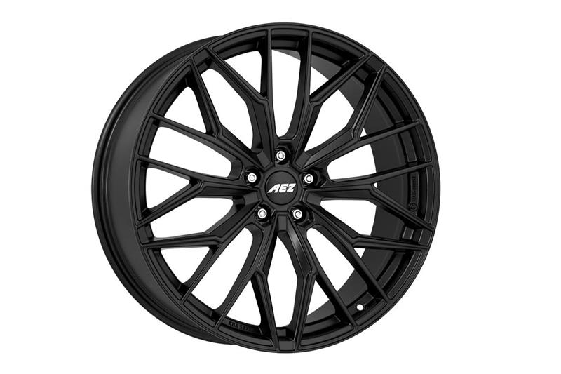 AEZ Porto Black matt 8x18 5x112 ET35 CB70,1 60° 780 kg APRG8KA35