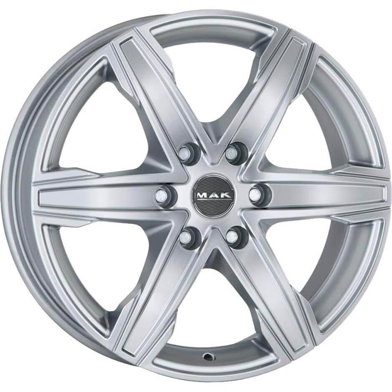 MAK King 6 Silver 7,5x17 6x139.7 ET50 CB93.1 60° 1215 kg F75706KSI50VJ4