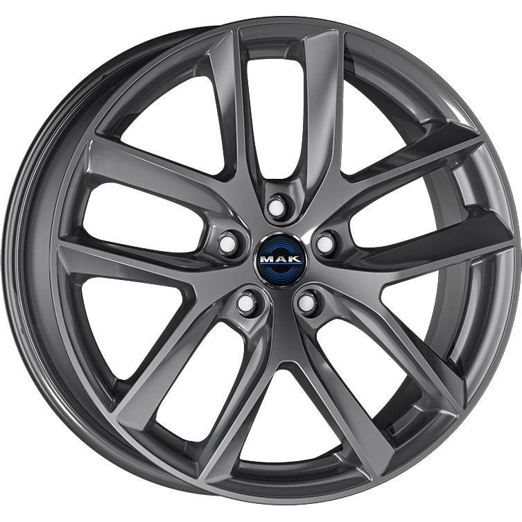 MAK Voltage Gloss Gun Metallic 9,5x19 5x114.3 ET45 CB64,1 60° 810 kg F9590VJGM45FR3