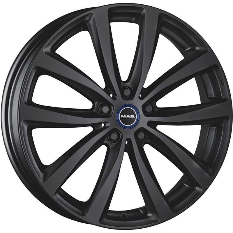 MAK Watt Matt Black 5x19 5x112 ET43 CB66.6 60° 500 kg F5090WTMB43WS3X