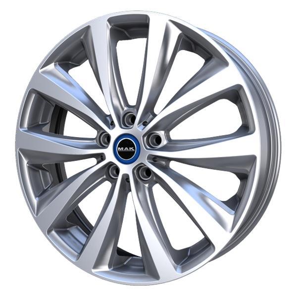 MAK Watt Silver 5x19 5x112 ET43 CB66.6 60° 500 kg F5090WTSI43WS3X