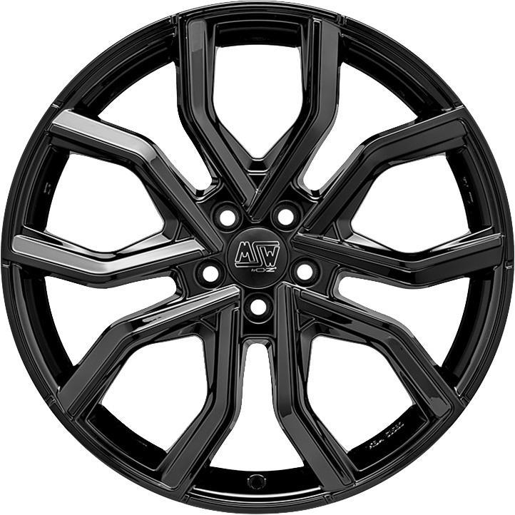 MSW 41 Gloss Black 8,5x20 5x120 ET45 CB72.6 60° 815 kg W19347001TC5