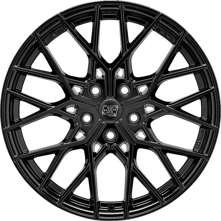 MSW 74 Gloss Black 8,5x20 5x120 ET40 CB72,6 60° 815 kg W19363002TC5