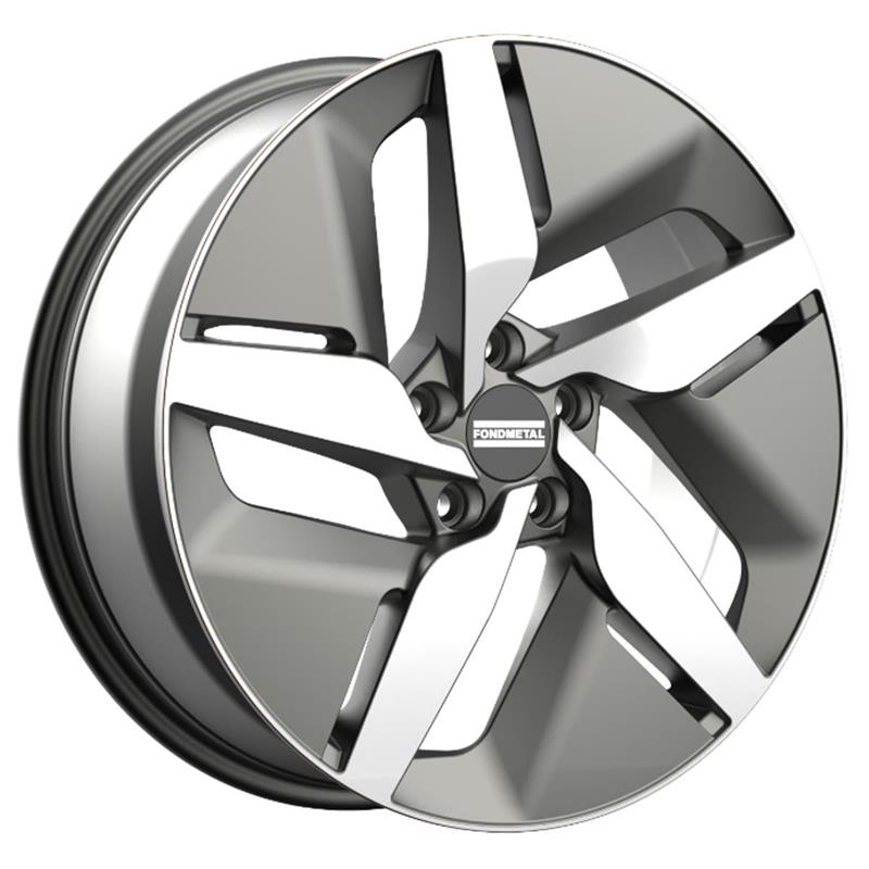 Fondmetal e-Joule Glossy Titanium Machined 9x20 5x112 ET28 CB66,6 60° 1000 kg RF18859