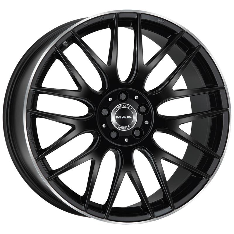 MAK Arrow-D Gloss Black Mirror Ring 11x21 5x112 ET49 CB66,6 (Long Bolt) R14 1020 kg F1121WDGL49WS4Y