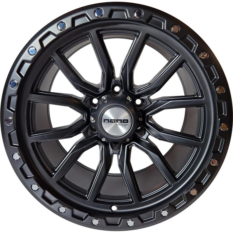 Nano Y0156 Full Matt Black 10x18 6x139.7 ET-18 CB110.1 60° 955 kg BKY0156MB-639-810-18