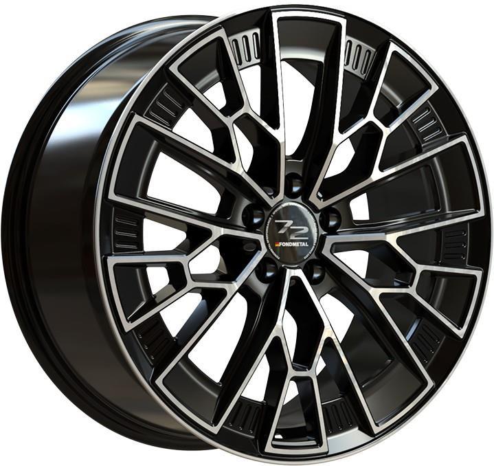 Fondmetal 1972 Glossy Black Machined 9x20 5x112 ET41 CB66,6 60° 775 kg RF19045