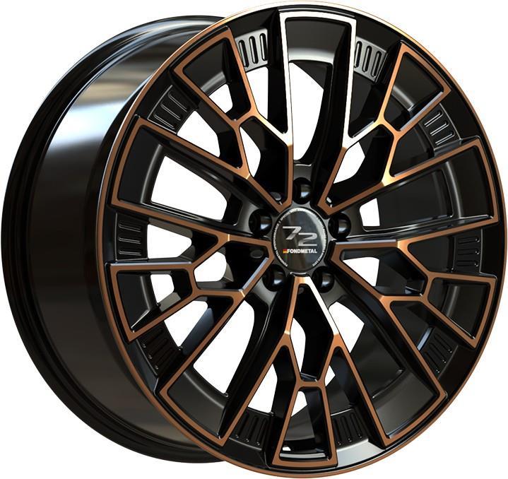 Fondmetal 1972 Black Clearcoat Matt Bronze Machined 9x21 5x112 ET38 CB66,6 60° 1050 kg RF19195