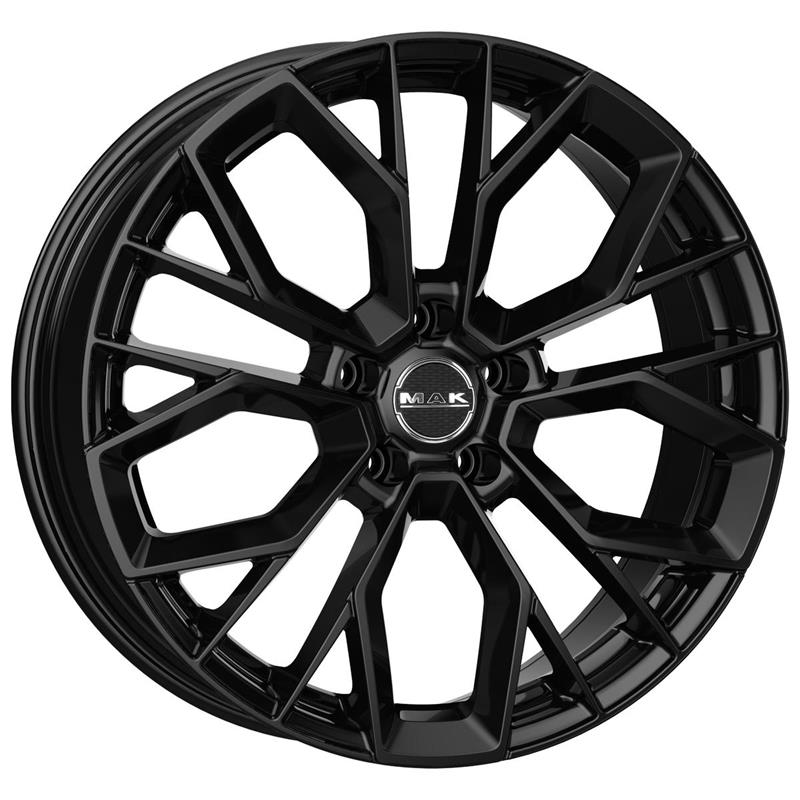 MAK Stilo Gloss Black 8,5x20 5x112 ET35 CB76,0 60° 860 kg F8520TSGB35VK1