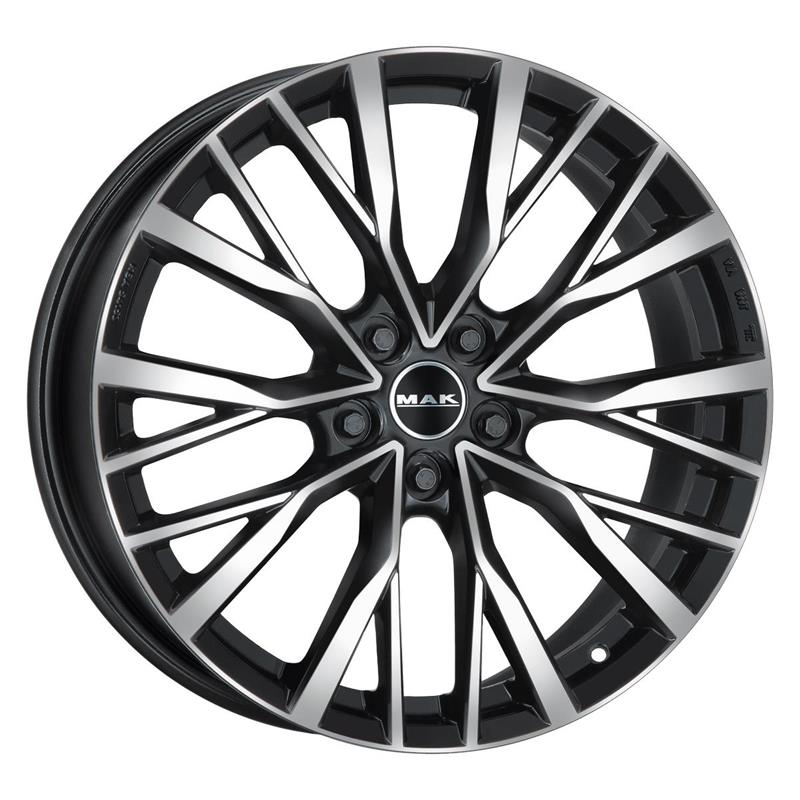 MAK Kent Black Mirror 8,5x21 5x120 ET38 CB72,6 60° 1050 kg F8521KEBM38IRX