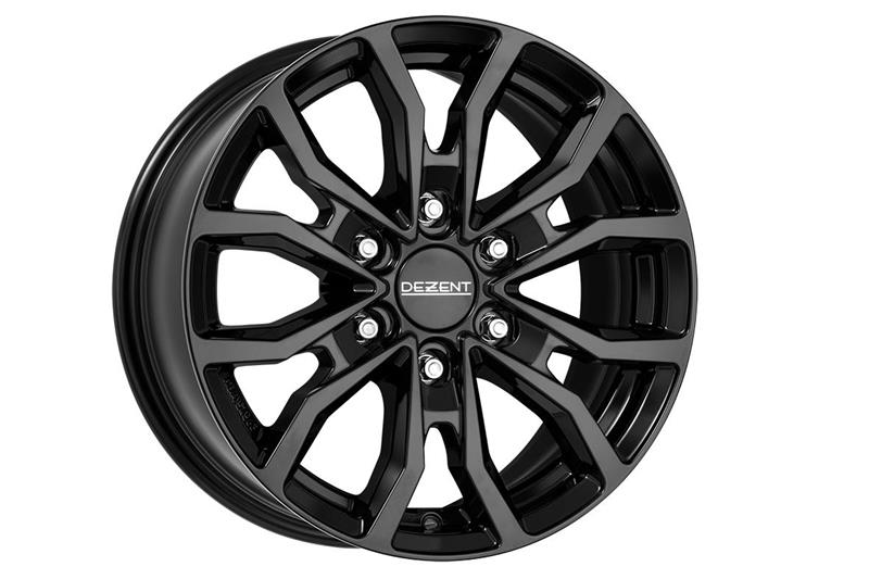 Dezent KC Black 7,5x17 6x139.7 ET38 CB67,1 Flat 1150 kg TKC7DBA38E