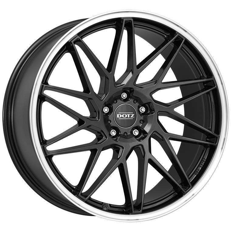 Dotz Tanaka dark Gunmetal/polished lip 9x20 5x120 ET30 CB72,6 60° 750 kg OTA0M9FL30