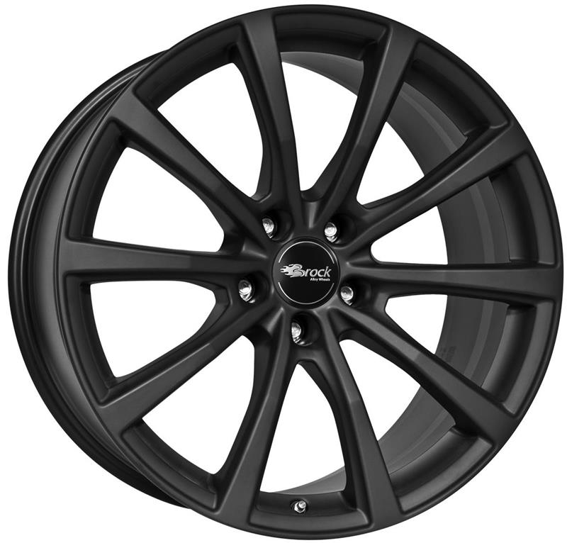 Brock B32 Schwarz Klar Matt (SKM) 8,5x20 5x114.3 ET35 CB64,1 60° 750 kg 331589
