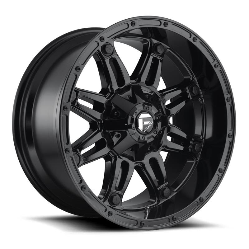 Fuel D625 Hostage Gloss Black 9x18 6x139.7 ET1 CB106.1 (PCD2: 6x135) 60° 1133 kg D62518909850