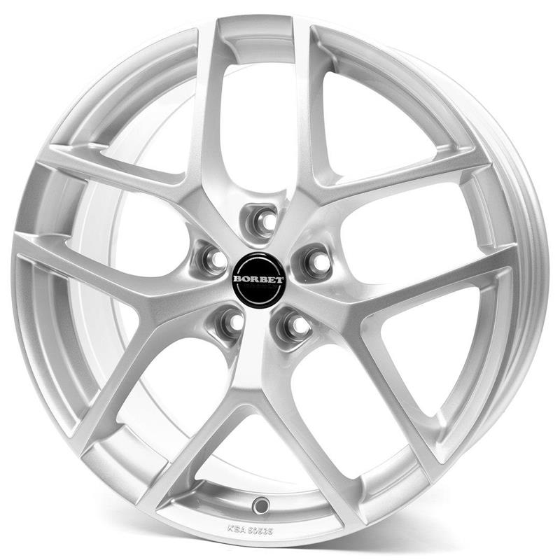 Borbet Y Crystal Silver 7,5x17 5x114.3 ET47 CB72,6 60° 650 kg 496142