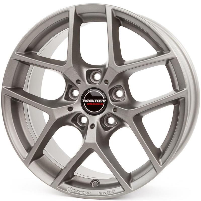 Borbet Y titan matt 8x18 5x114.3 ET40 CB72,6 60° 690 kg 8132795