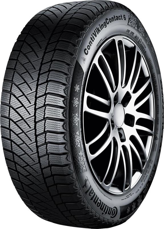 225/55R16 CONTINENTAL CONTIVIKINGCONTACT 6 95T RunFlat DOT18 Friction FEB72 3PMSF M+S