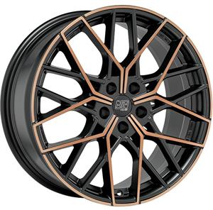 MSW 74 Matt Black Copper Fp 8,5x20 5x112 ET40 CB73,1 60° 950 kg W19363504TCAC