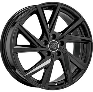 MSW 80-5 Gloss Black 6,5x16 5x100 ET40 CB57,1 R13 505 kg W19386001TC5