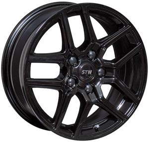 STW Drive Glossy Black 7x17 5x114.3 ET38 CB67,1 Flat 690 kg STWDY0SI38M